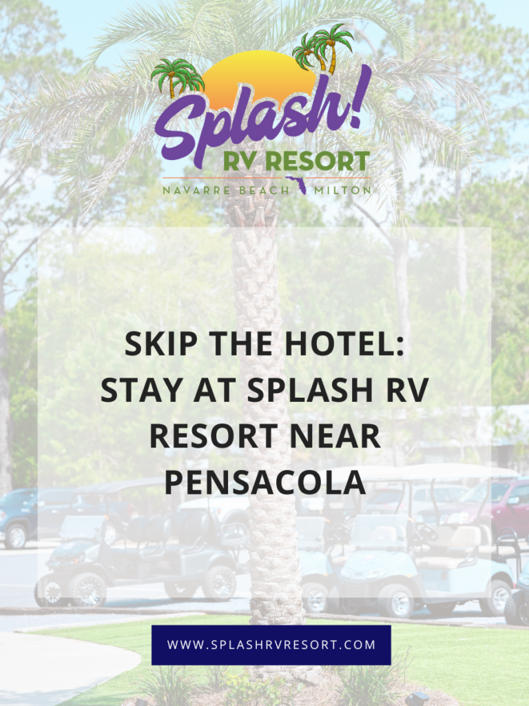 Luxury RVing & Glamping on FL's Gulf Coast at Splash RV Resort